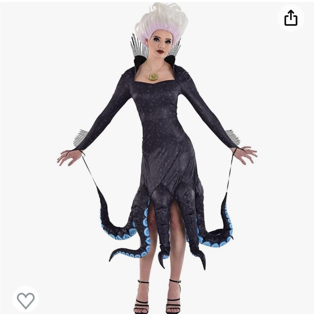 Party city the little mermaid Adult Ursula Costume